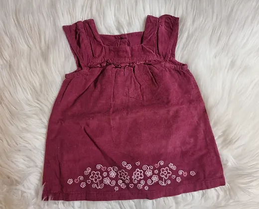 Cordkleid Bordaux Gr. 74
