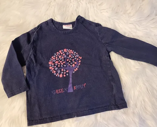 Langarmshirt Gr. 74/80