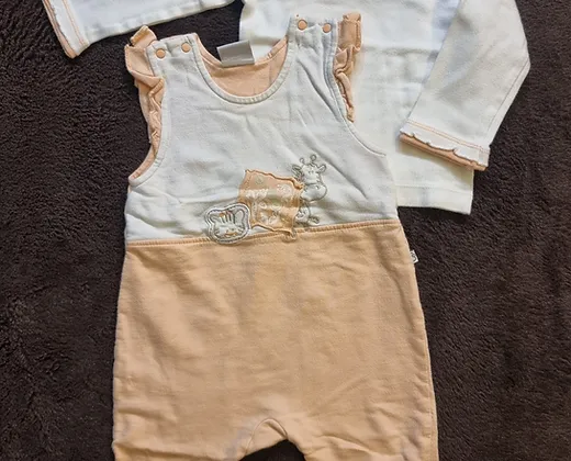 Baby Strampler mit Pullover Gr. 68