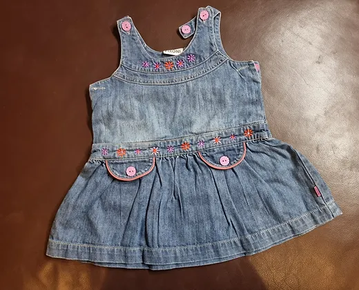 Jeanskleid Gr. 74