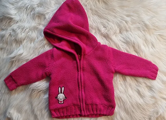 Warme Strickjacke 62/68