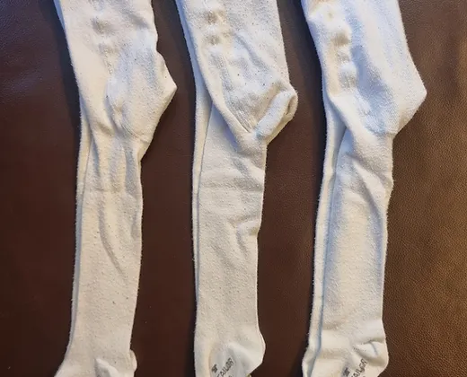Strumpfhosen weiß von Tom Tailor Gr. 62/68