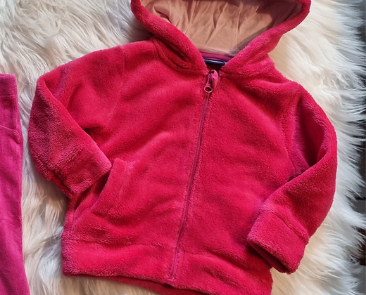 Flauschiges Jäckchen 74/80