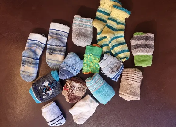 13 Paar Socken Gr. 19-22