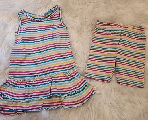 Sommer Kleidung 86 – kurze Hose, Kleid, Tunika