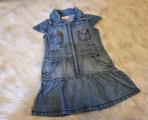 Jeanskleid Gr. 98
