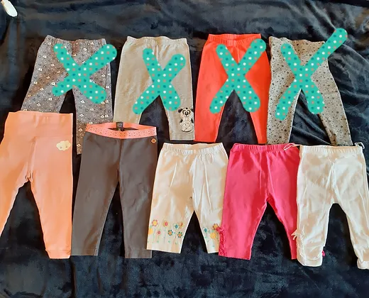 5 Hosen/ Leggins Gr. 86