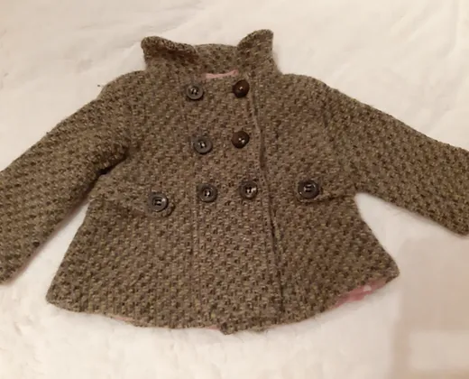 Wollmantel 86-98cm (2-3 Jahre)