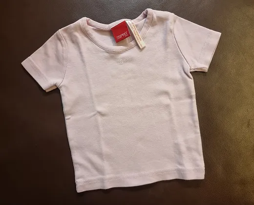 ESPRIT mini T- Shirt rosa Gr. 80/86