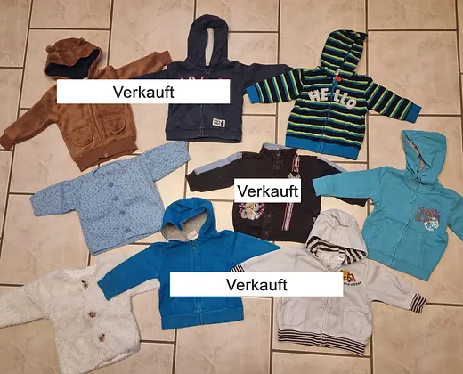 4 Jäckchen 74/80