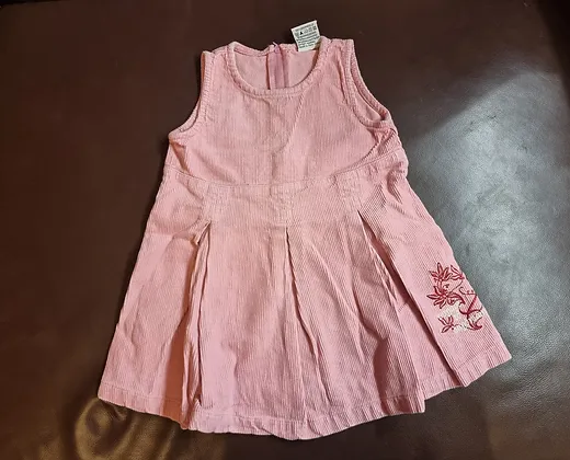 Cordkleid rosa Gr. 86