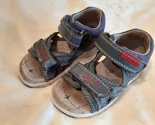 Superfit Sandalen Flugzeug Junge Gr. 22