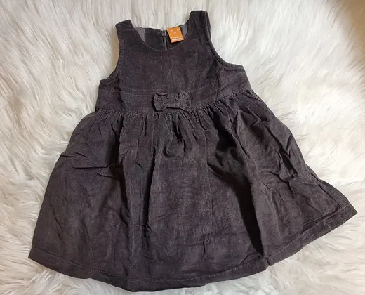 Cordkleid braun Gr. 92